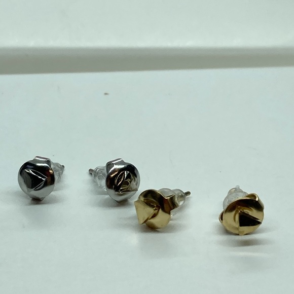 Stainless Steel Stud Earrings - Picture 5 of 5